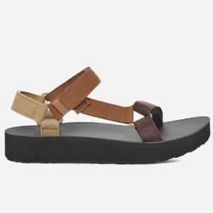 NWT Teva Midform Universal Leather